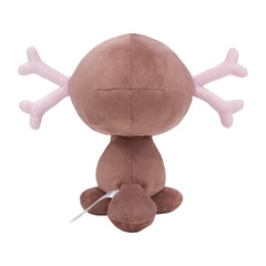 Paldea Wooper 8-inch plush from Pokémon Center on a shelf display