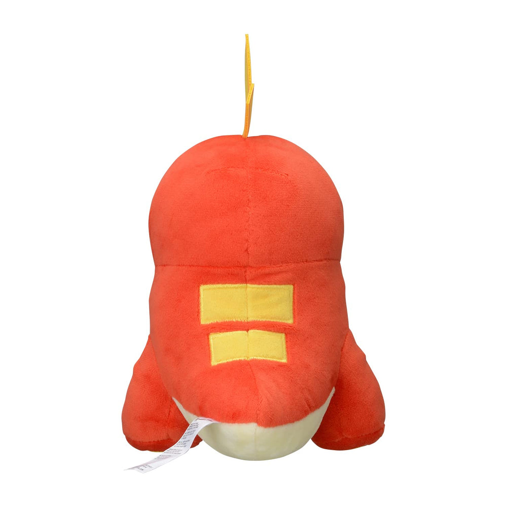 Pokemon Center Original Plush Fuecoco packaged for display, ideal gift.