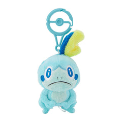 Pokémon Sobble plush with carabiner, soft fabric and clip for bags