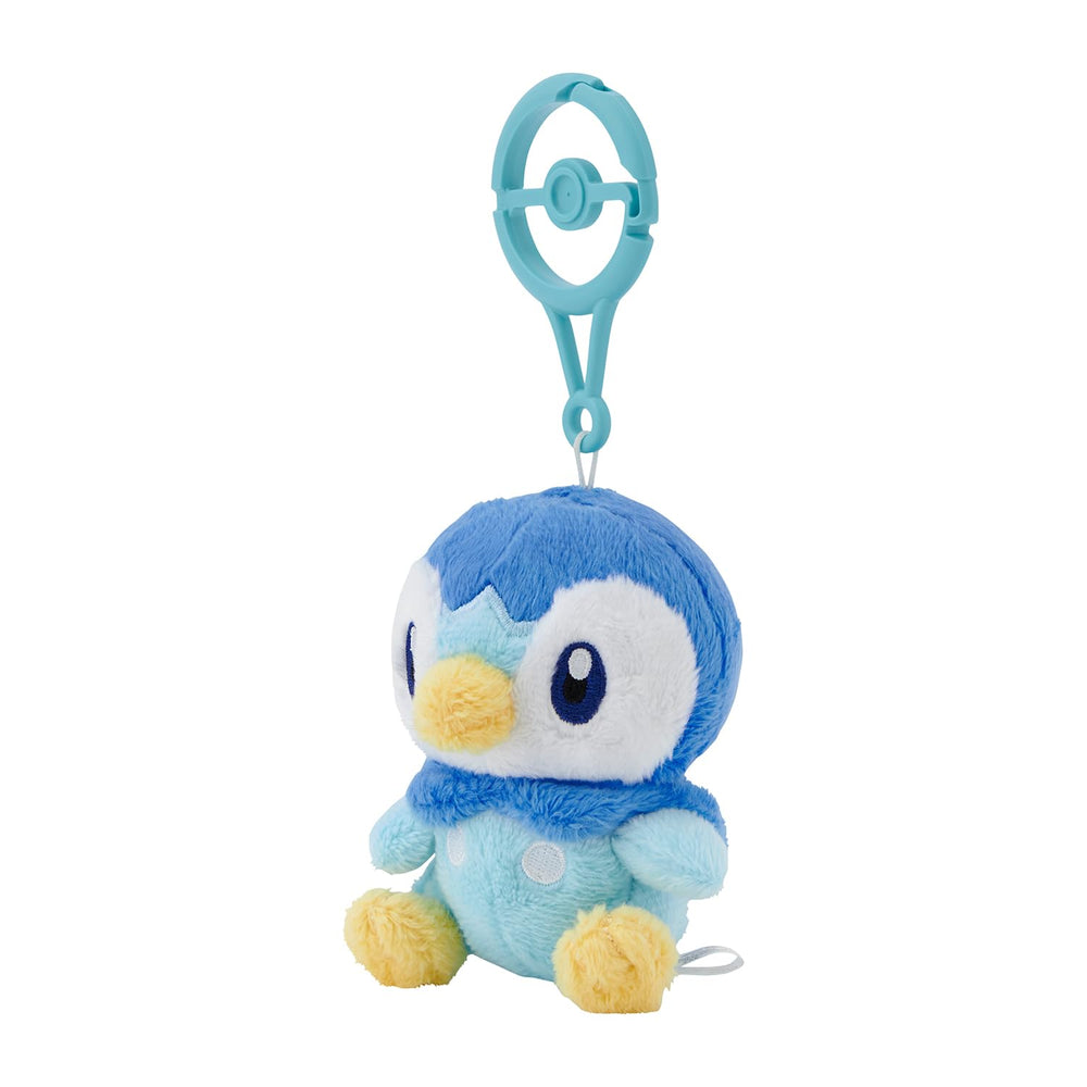 Pokémon Center Piplup plush with carabiner ideal for bags and keys