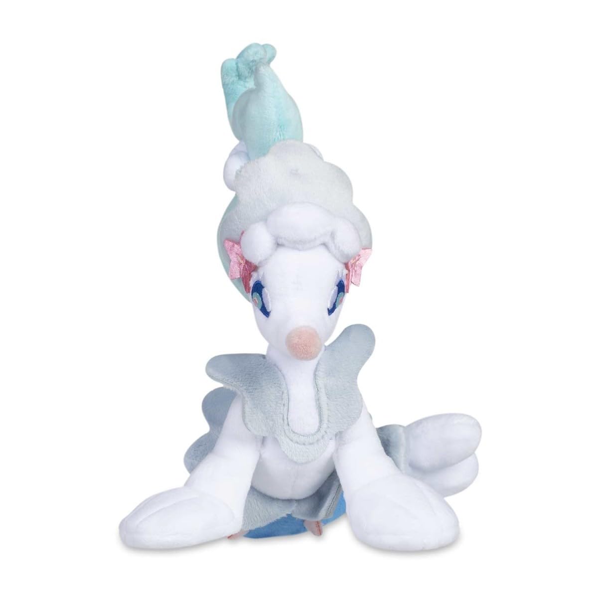 Primarina Sitting Cuties Plush close-up shows soft fabric and bead weight for stable display