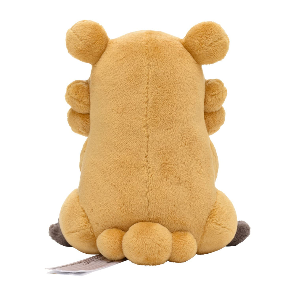 Pokemon Center Sitting Cuties Bidoof plush packaging and tag ideal for collectors.