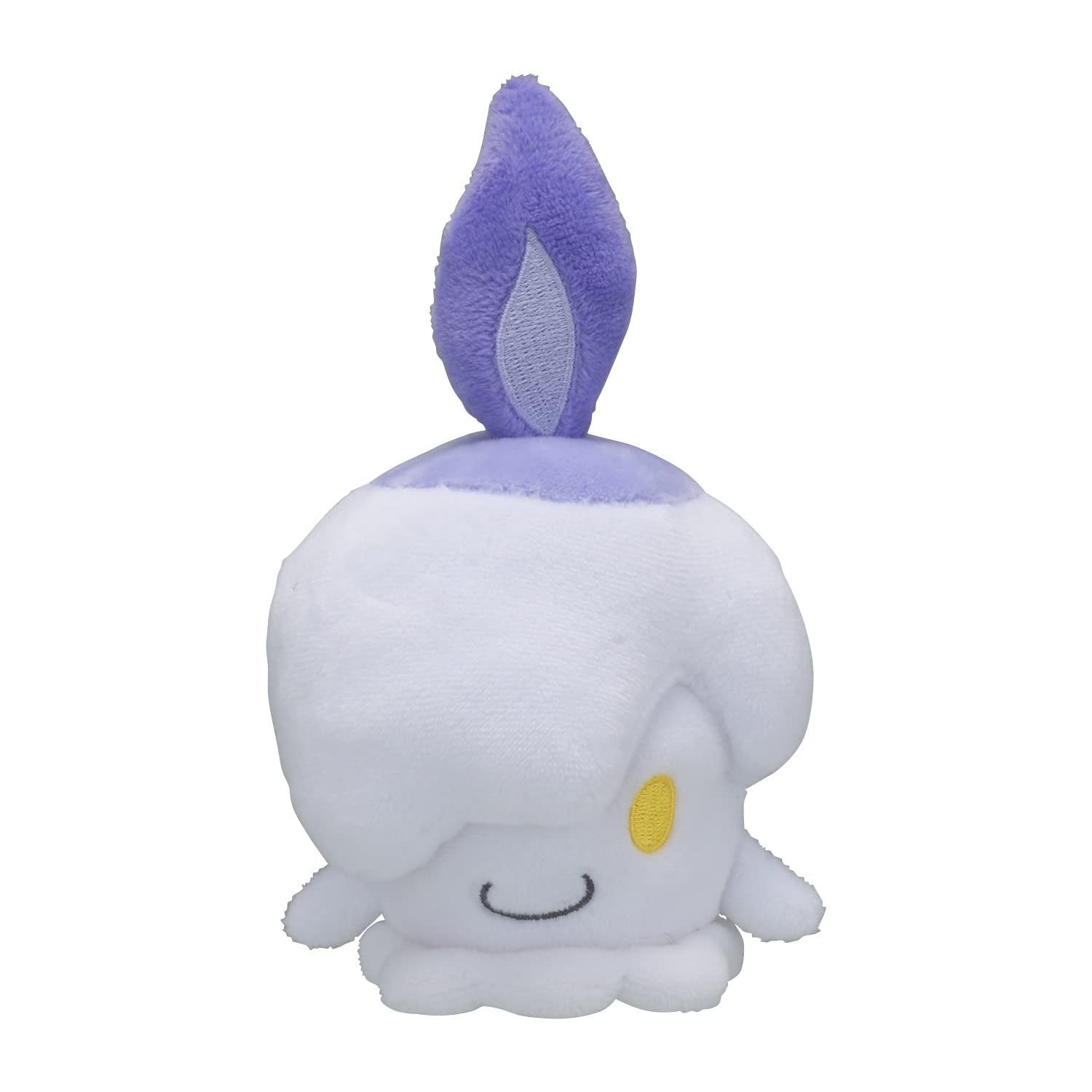 Litwick plush side view showing candle flame detail for fan display