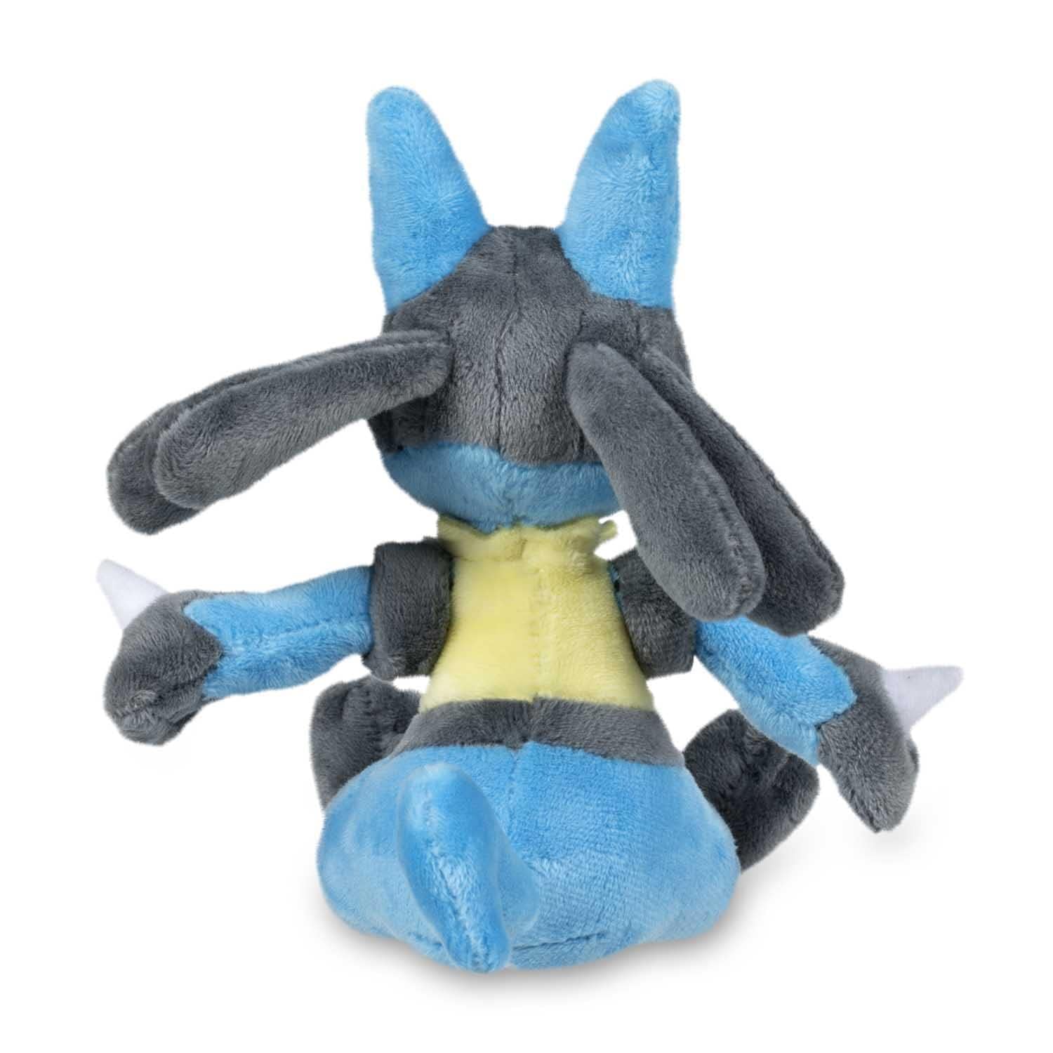 Pokemon Center Sitting Cuties Lucario Plush 448 - care instructions for easy upkeep.