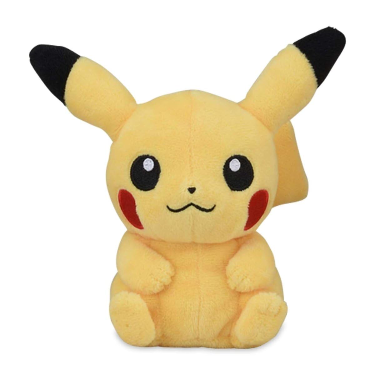 Pokémon Center Sitting Cuties Pikachu plush, 6-inch Gen 1, cozy desk companion