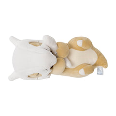 Pokémon Center Sleep Goodnight Cubone Plush soft texture; comforting bedside companion.