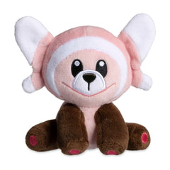 Closeup of Stufful Sitting Cuties Plush highlights soft fabric and microbead weight for stable display