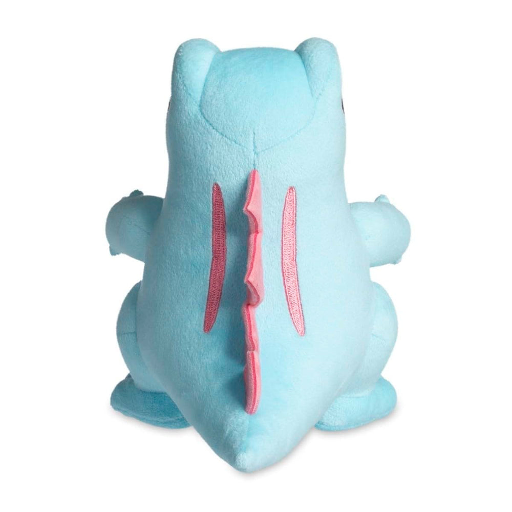 Pokemon Center Totodile plush with gift-ready packaging for fans and collectors.