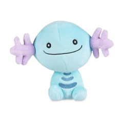Pokémon Center Wooper Sitting Cuties Plush close-up showing microbead weight