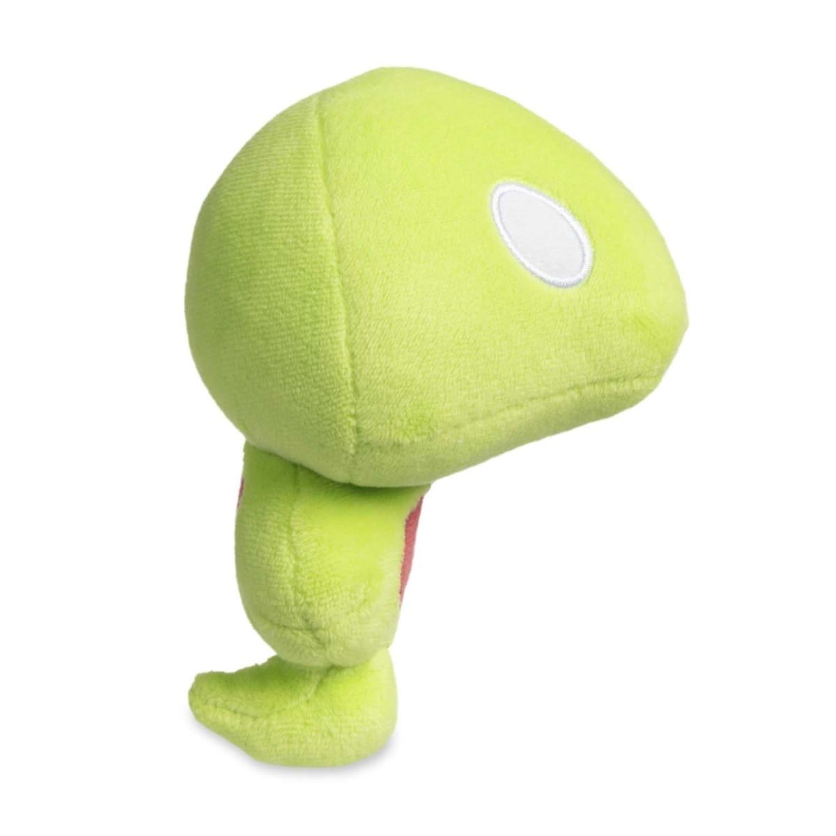 Pokémon Center Zygarde Core Sitting Cuties Plush on desk ready to sit up