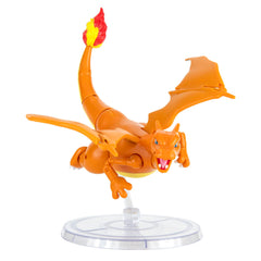 Pokémon Charizard display stand included for stable, impressive setups.