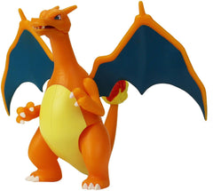 Pokemon Charizard Battle Figure with fire missile launcher enhances dynamic play and display.