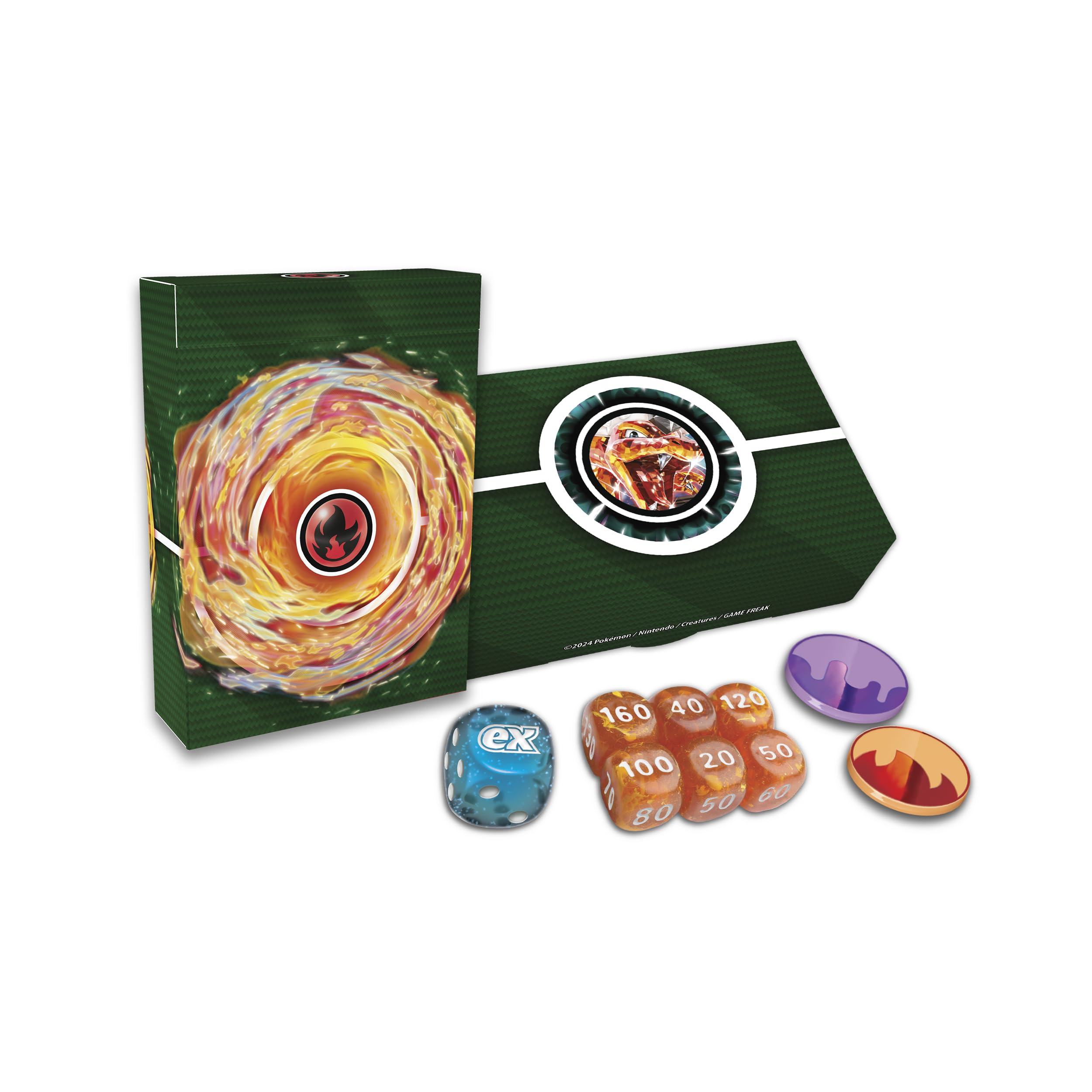 Pokemon Charizard ex League Battle Deck accessory box for storage