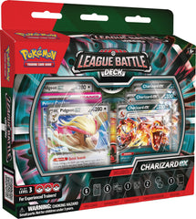 Pokemon Charizard ex League Battle Deck main box ready for quick setup