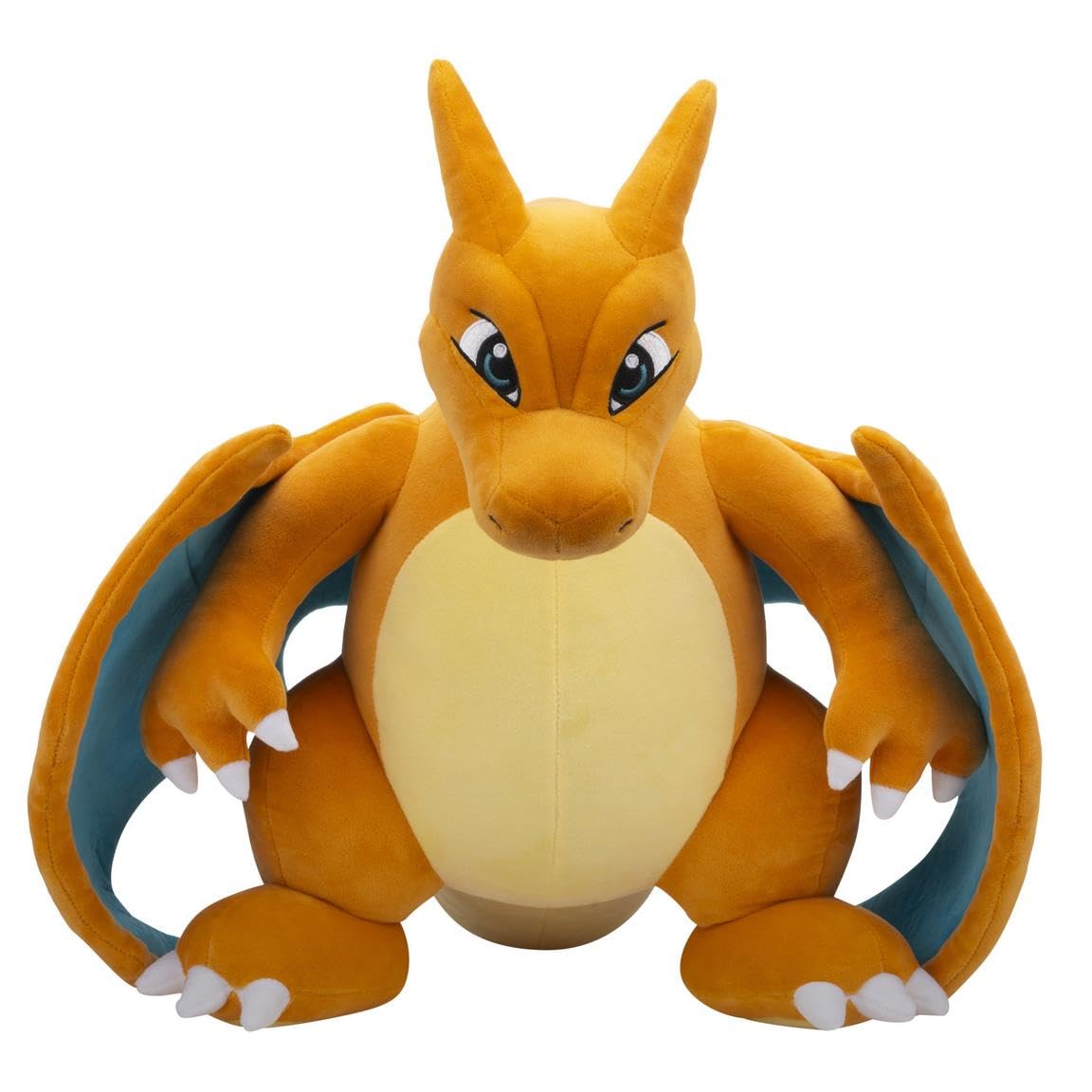 Pokemon Charizard plush 24-inch full view for cuddling and display.