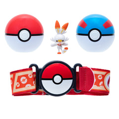 Pokémon Clip-N-Go belt-set worn at the waist for ready adventures