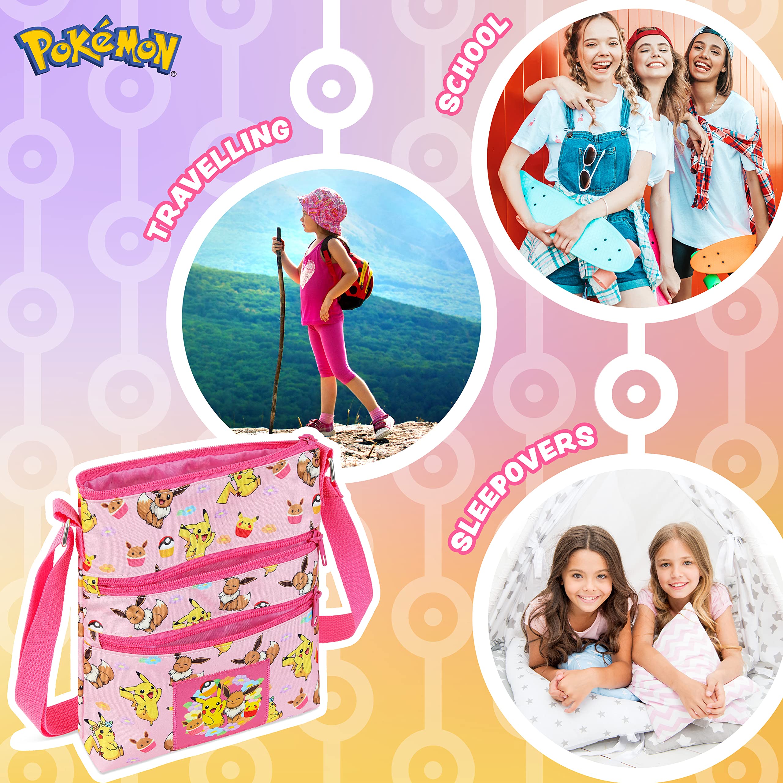 Pokemon crossbody purse makes a delightful gift idea for young fans.