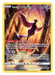 Code card for Pokémon TCG Live inside the Crown Zenith Tin.
