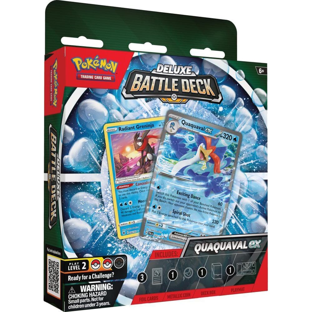 Pokémon Deluxe Battle Deck foil cards, eye-catching pulls for collection and display.