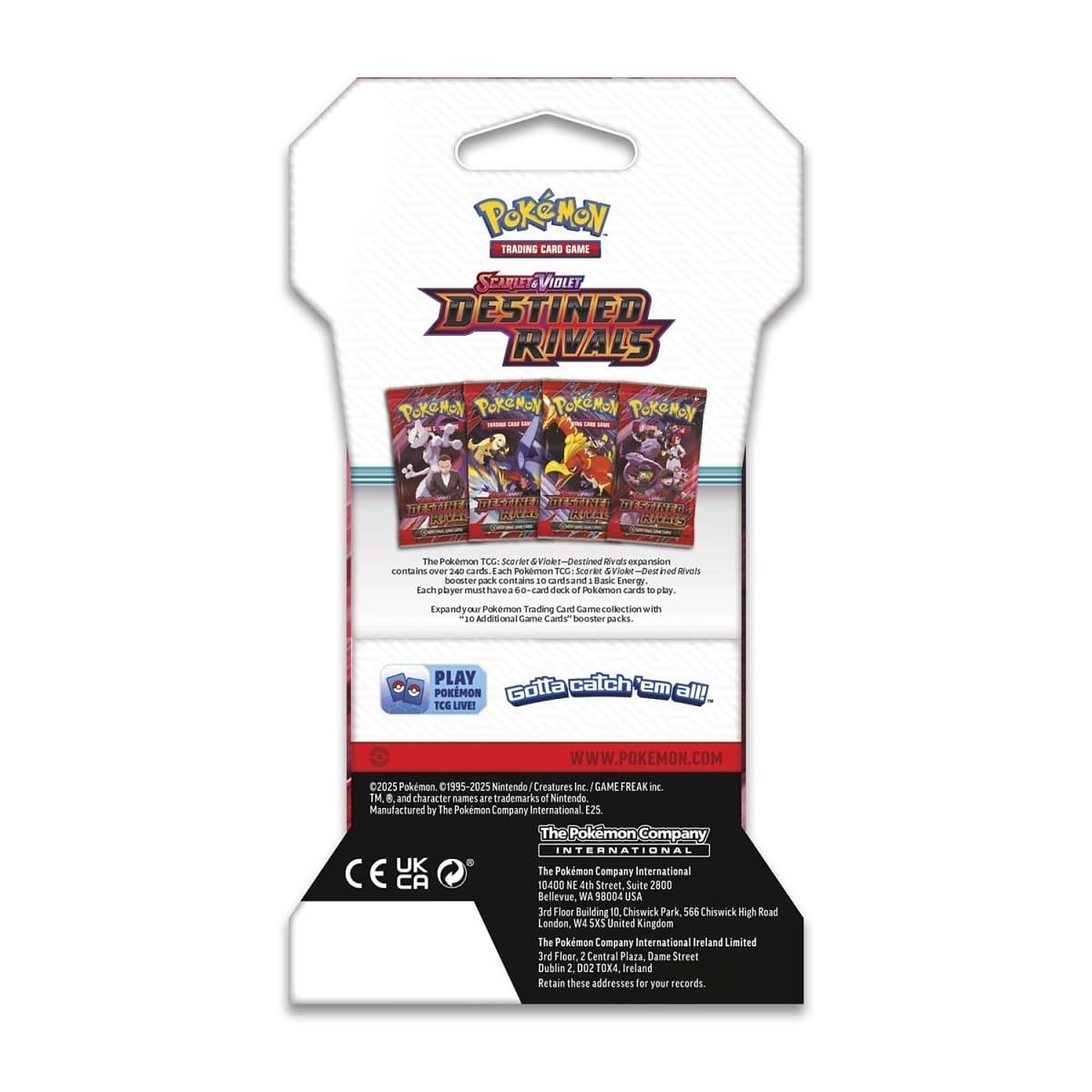 Pokémon Destined Rivals multi-pack display image inviting bulk shopping.