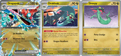 Pokémon Dragapult ex from Twilight Masquerade, 130/167, ideal for display and collection.