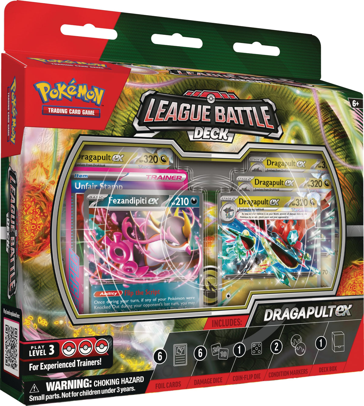 Pokémon Dragapult ex Battle Deck contents ready for quick setup.