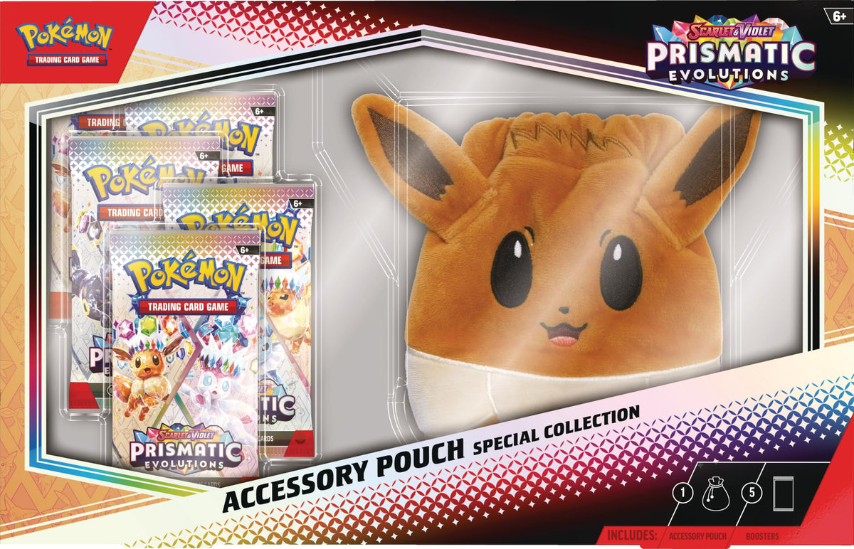 Pokémon Eevee accessory pouch for organized on-the-go storage
