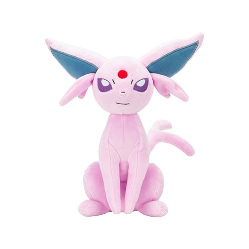 Espeon plush with detailed stitching for display-worthy decor.