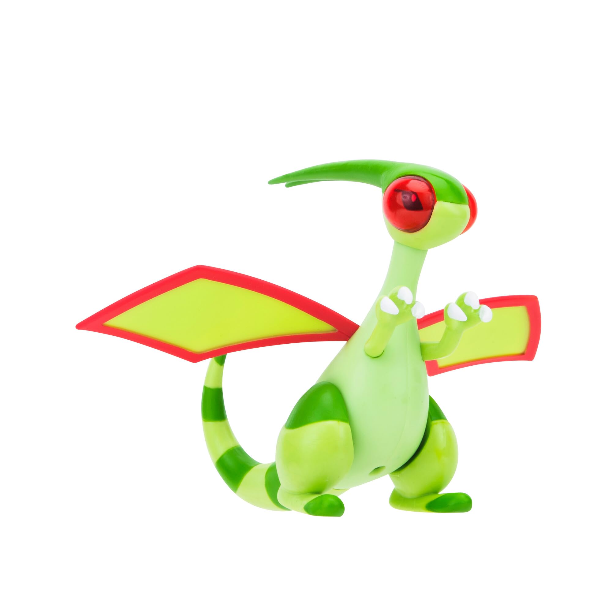 Pokémon Flygon battle figure side view highlighting sleek design and pose options