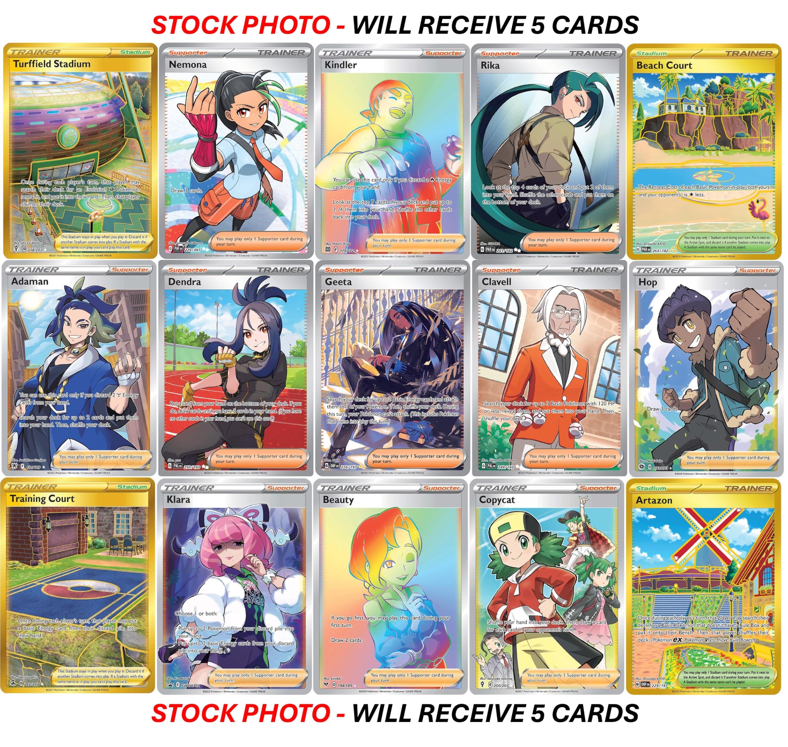 Pokémon full art etched trainer card design 2, polished holographic finish boosts shelf appeal