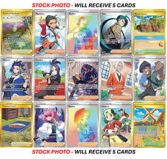 Pokémon full art etched trainer card design 2, polished holographic finish boosts shelf appeal