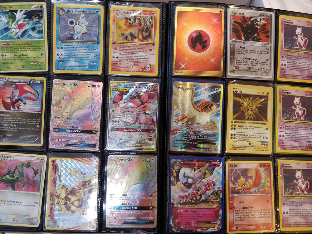 Pokémon full-art secret-rare mix—adds display variety