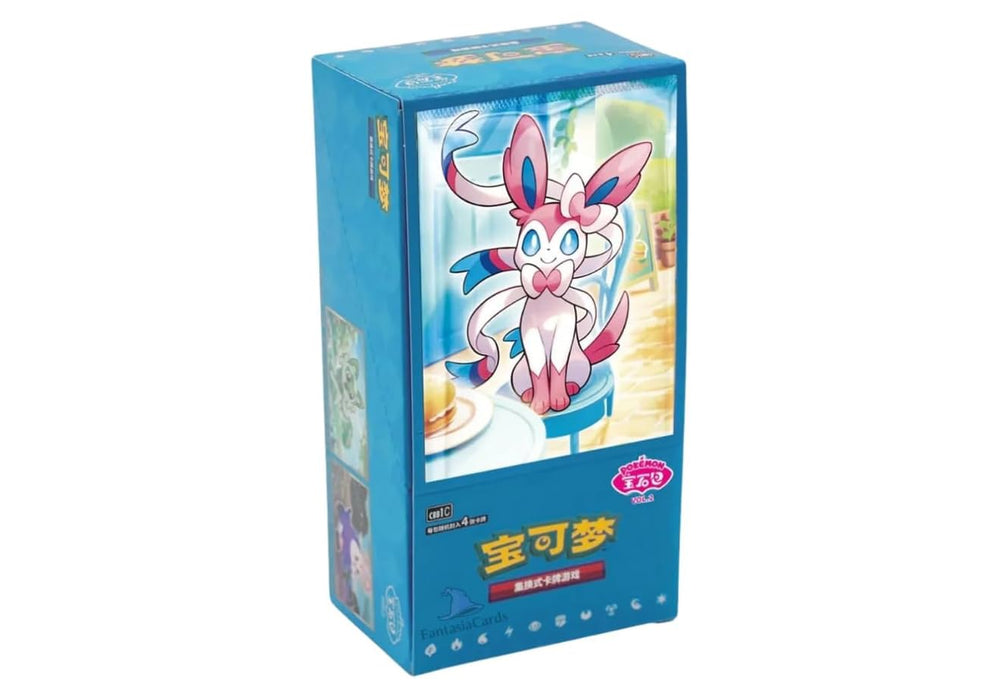 Pokemon Gem Pack Vol.2 front view shows the foil Eevee set for collection