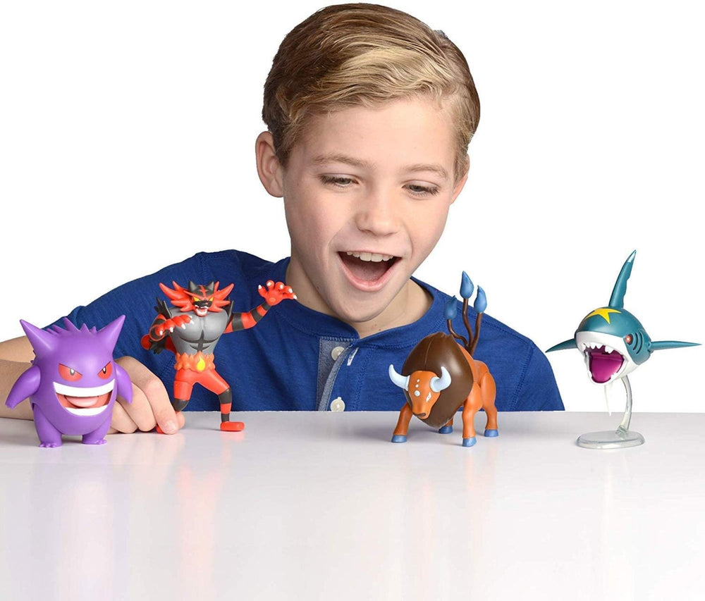4.5-inch Gengar ideal for shelf display and quick battles.