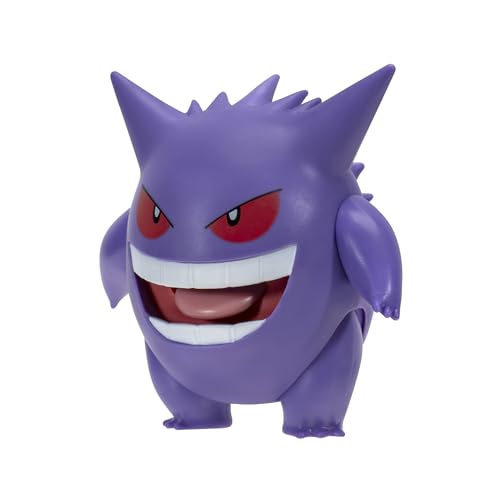 Authentic Pokémon Animated Series details on Gengar figure.