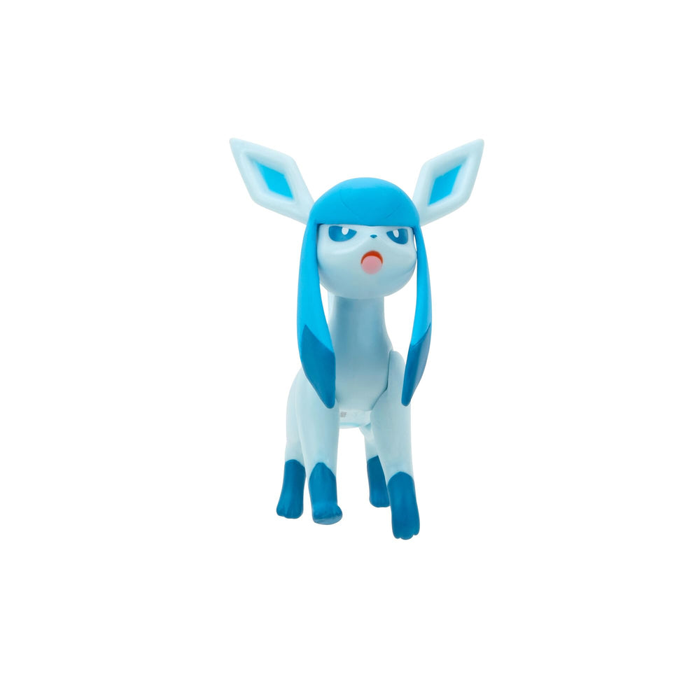 Pokémon Glaceon close-up highlighting articulation joints for versatile posing.