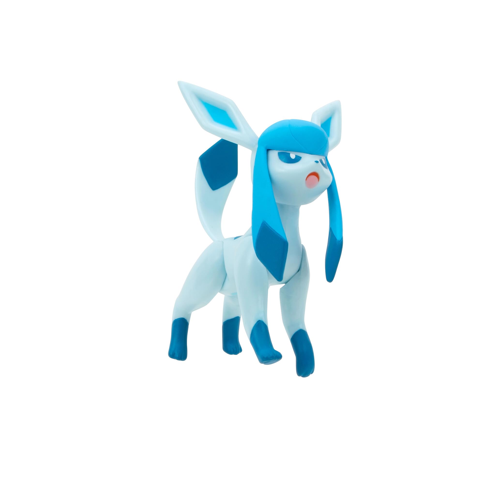 Pokémon Glaceon packaging and accessories for display and collection.