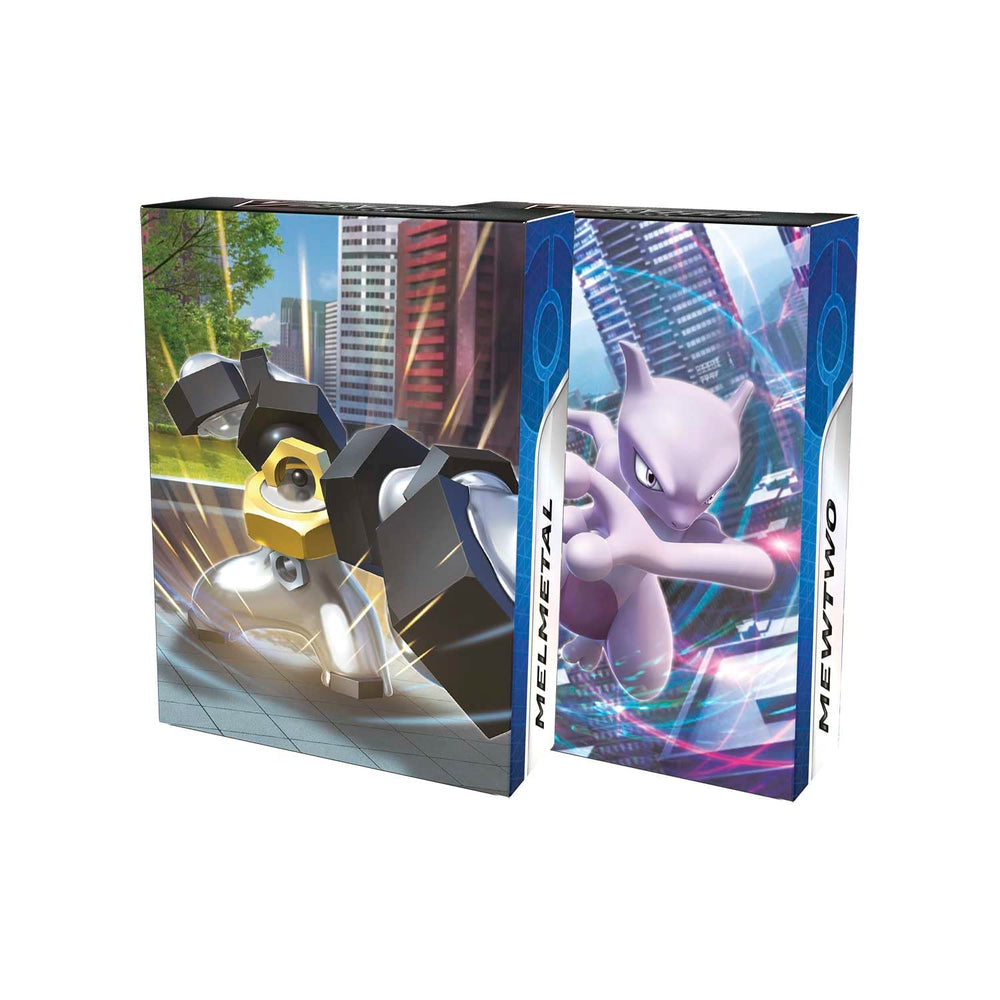 Pokémon GO Mewtwo V Battle Deck deck box for organized storage.