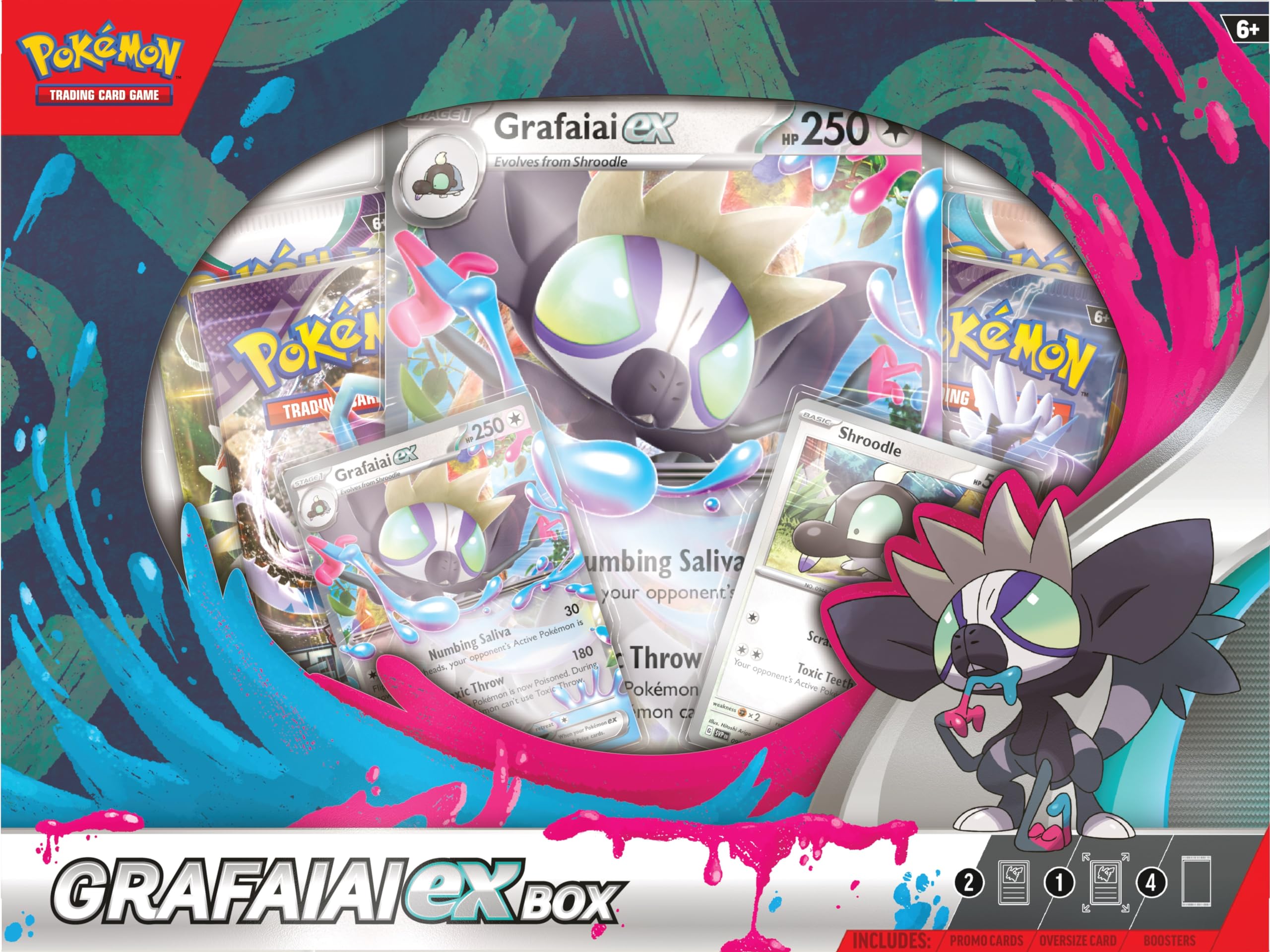 Shroodle foil promo card from Grafaiai ex Box, ideal for completing sets.