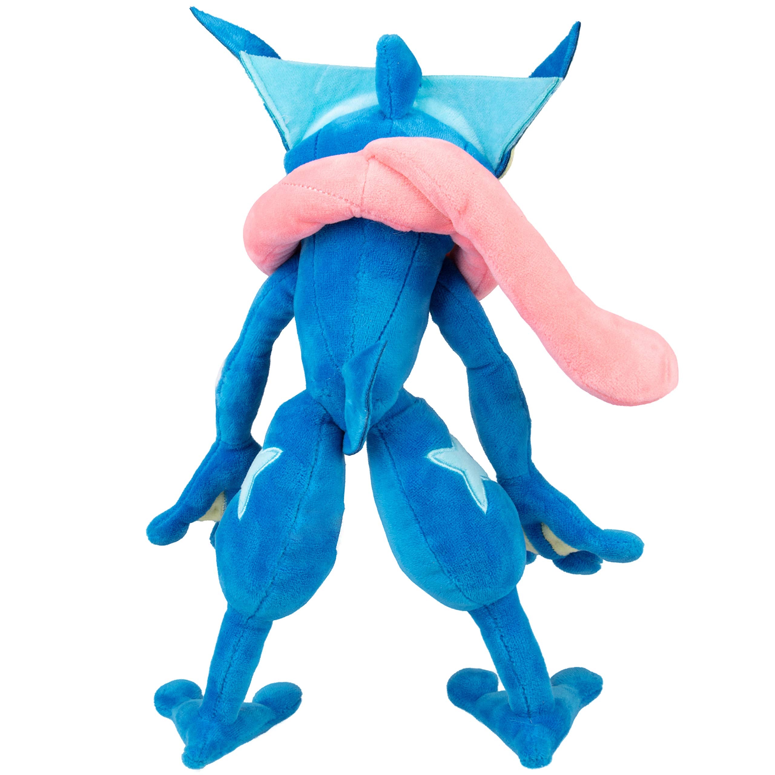 Travel-friendly Greninja plush, perfect for car trips and outings.