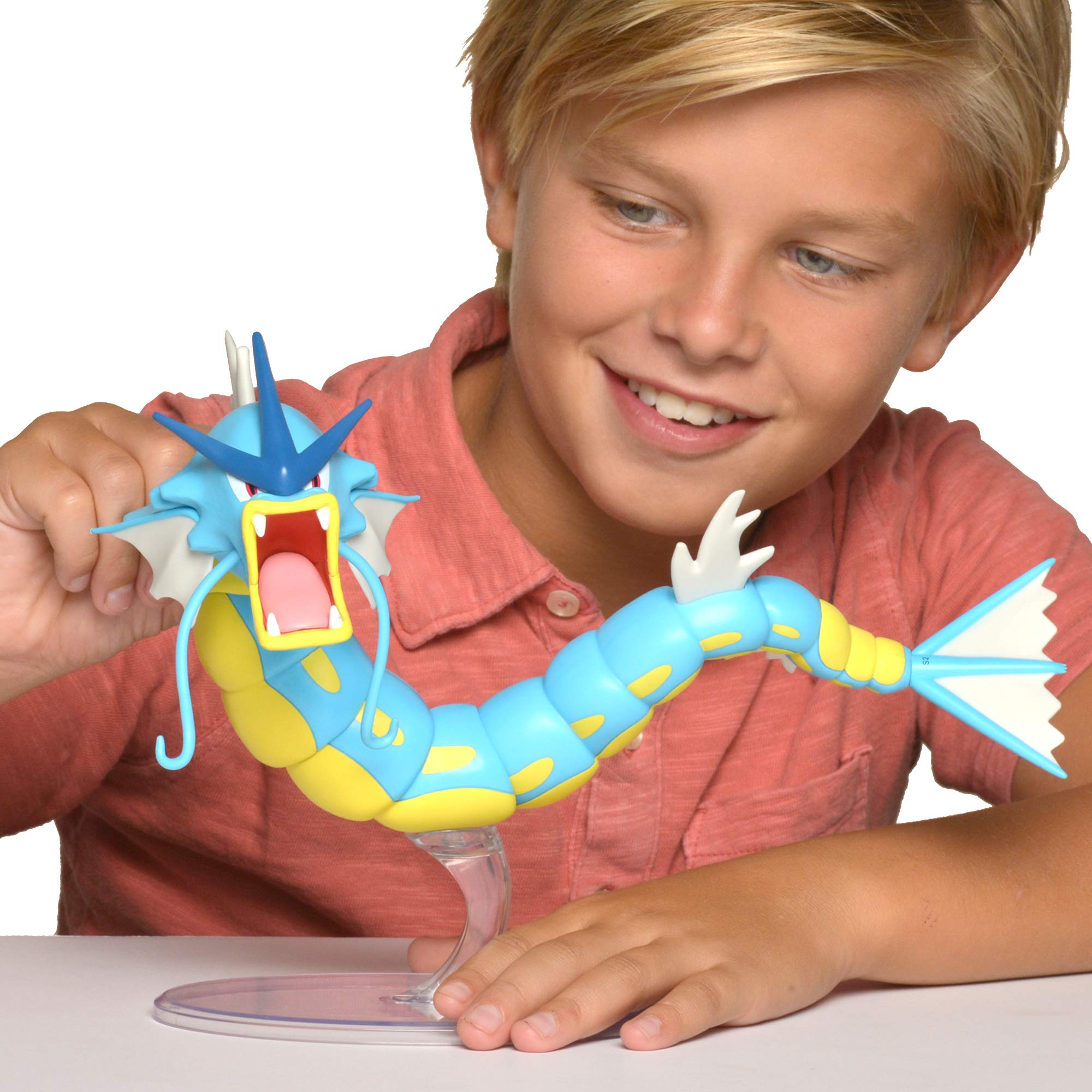 Pokémon Gyarados epic battle figure articulation detail highlights poseability for dynamic action
