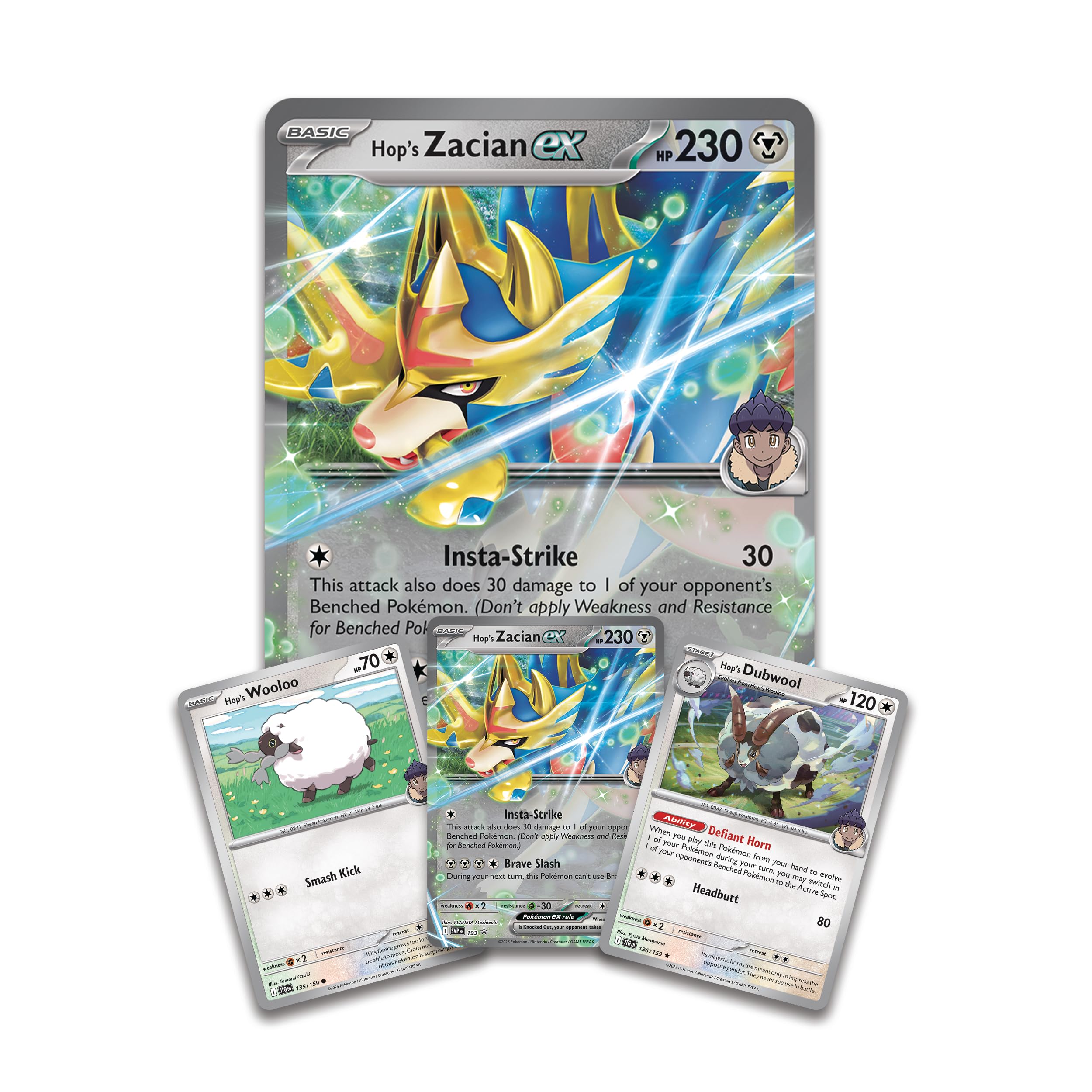 Pokémon Hop Dubwool foil card strengthens your deck with flair.