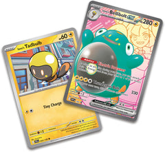 Pokemon Iono’s Bellibolt double-sided backdrop for photo-ready setup.