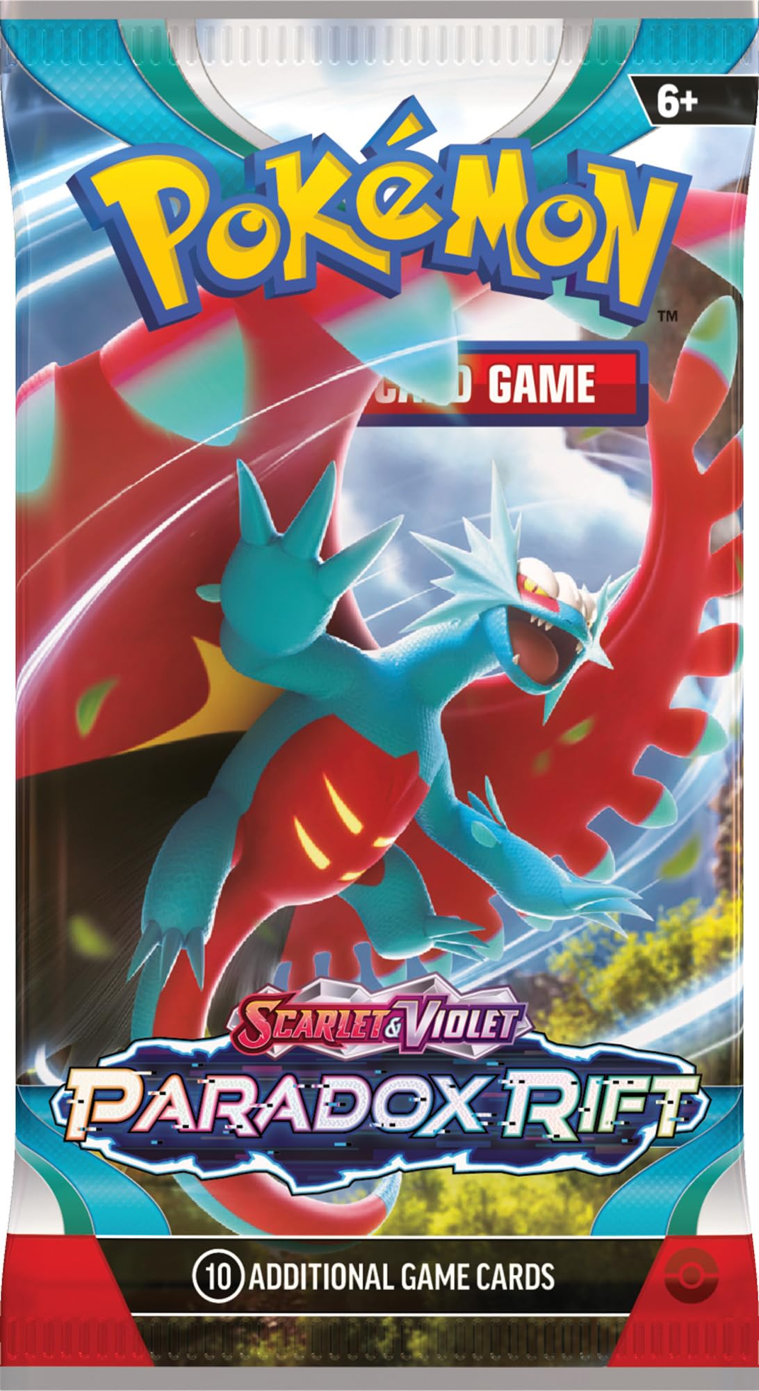Pokemon Iron Valiant EX card art highlighting a future Pokemon attacker