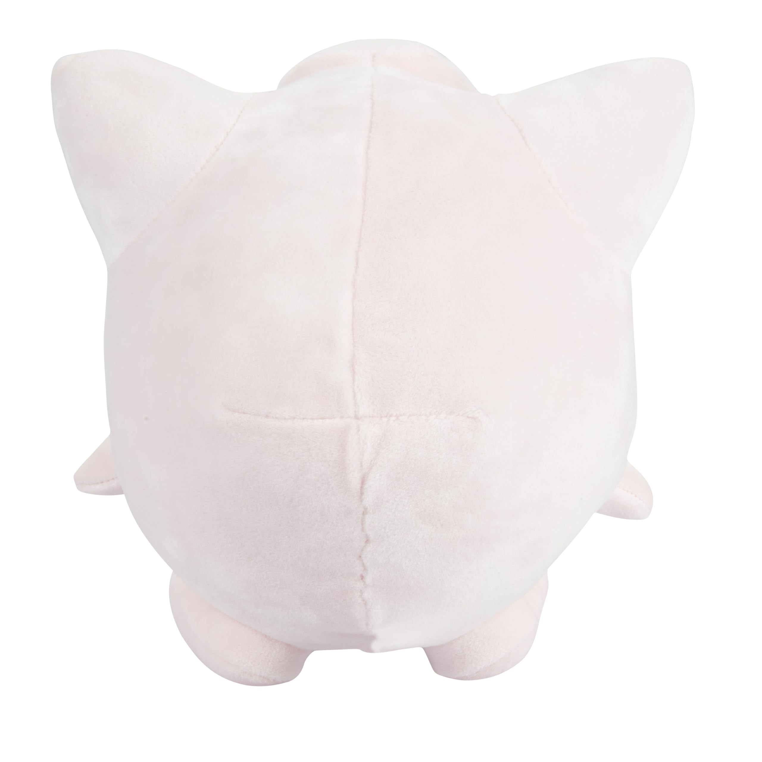 Pokémon Jigglypuff plush 8in brand label visible, officially licensed.