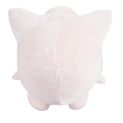 Pokémon Jigglypuff plush 8in brand label visible, officially licensed.