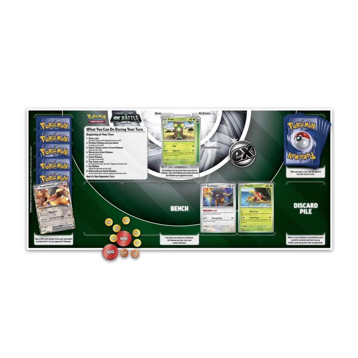 Pokémon Kangaskhan-ex cards preview helps plan effective opening moves.