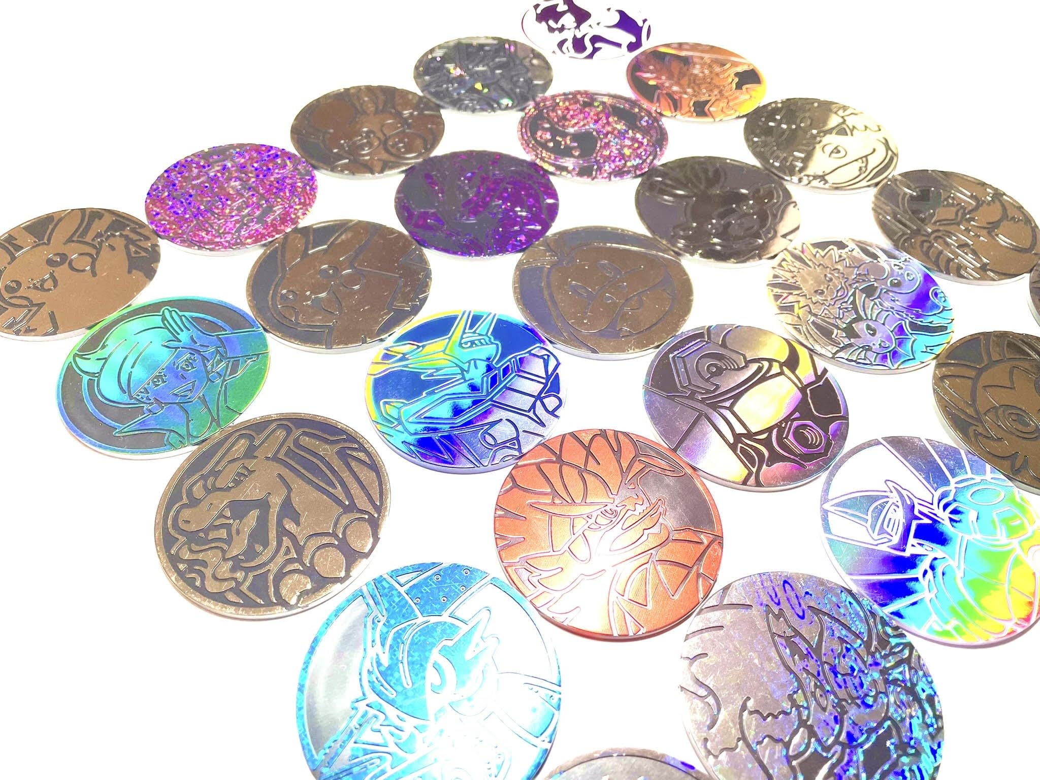 Pokémon large coins collection spotlight—great for gifting or game-inspired decor.