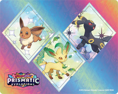 Leafeon foil card display companion with sticker set