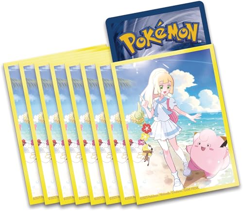 Pokemon Lillie deck box sturdy storage for cards and accessories